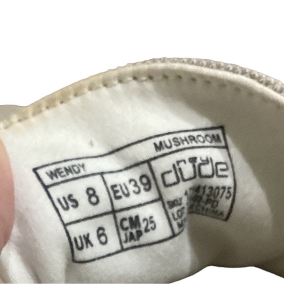 Hey Dude Wendy Mushroom Slip On Loafers 8. - Picture 10 of 11